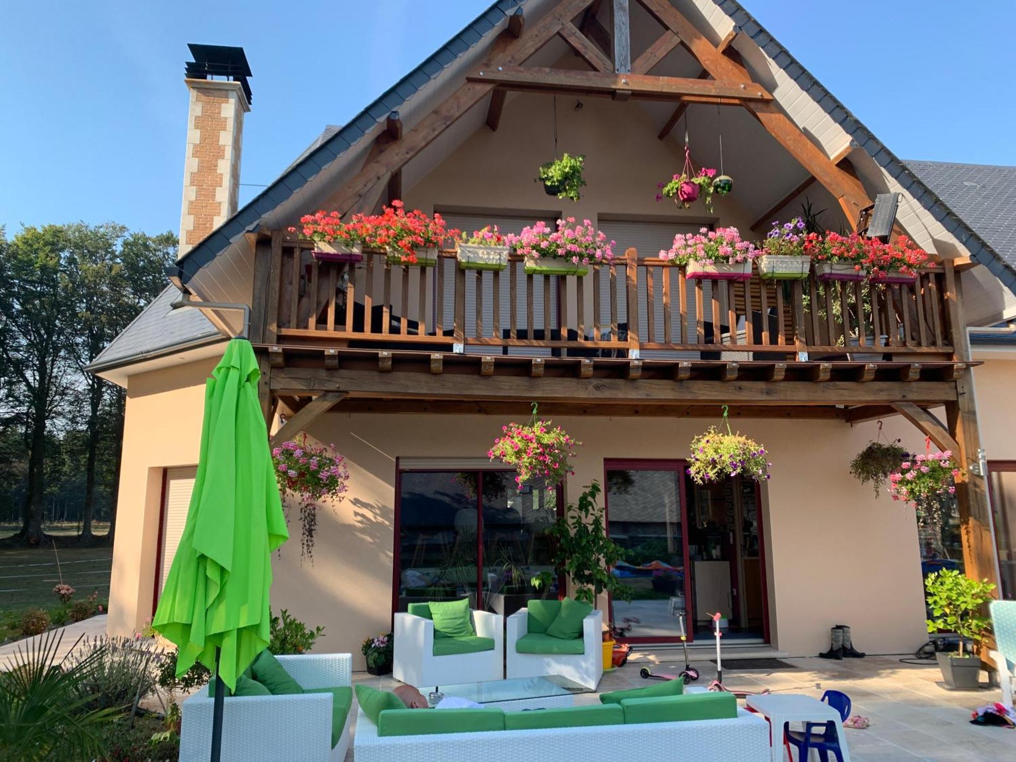 مبيت وإفطار Senneville-sur-Fécamp Chez Kate Et Lolo المظهر الخارجي الصورة
